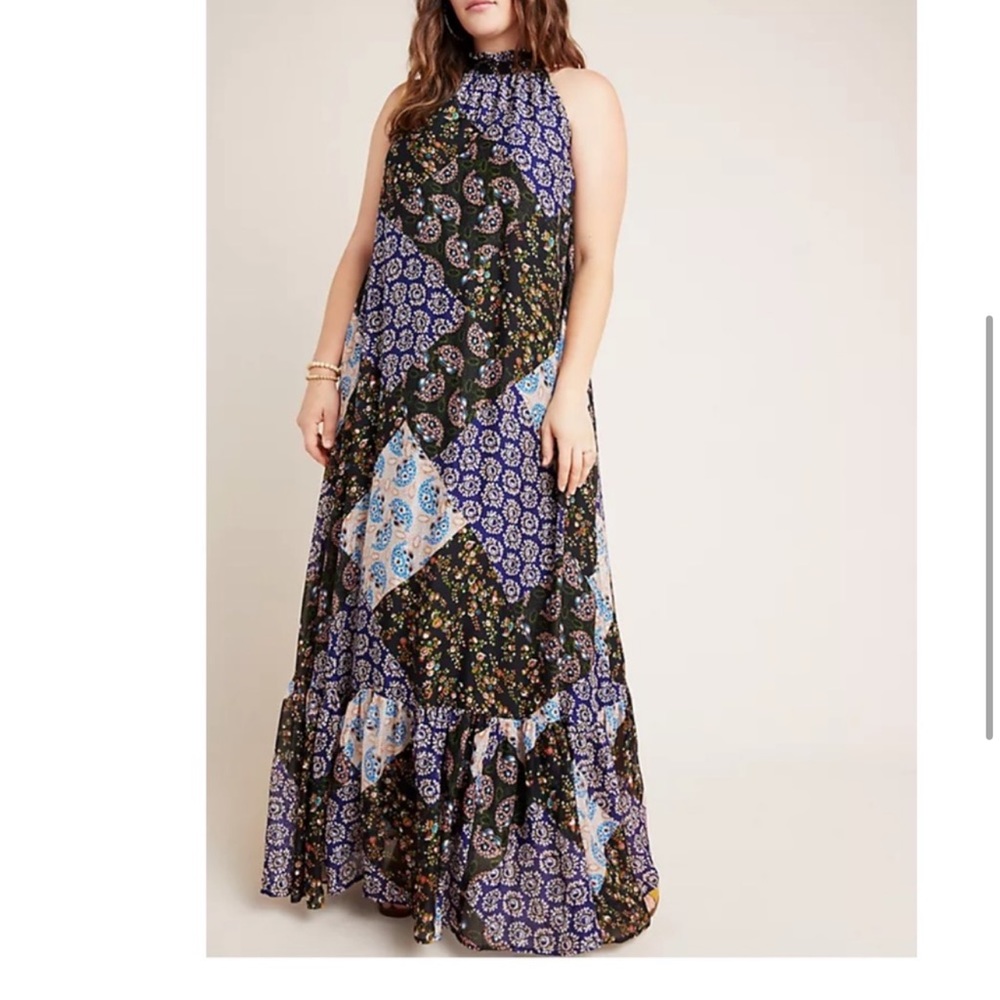NWT Rama gill anthro maxi dress - Picture 6 of 8